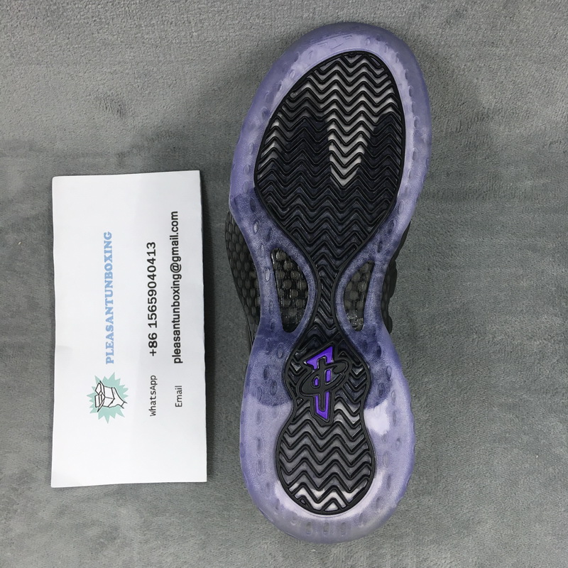 Authentic Nike Foamposite One Eggplant